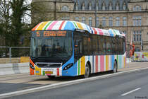 Am 03.02.2018 wurde ZR 9549 in Luxemburg Stadt gesichtet. Aufgenommen wurde ein Volvo 7900.