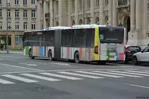 Am 03.02.2018 fuhr KJ 6270 durch Luxemburg. Aufgenommen wurde ein Mercedes Benz Citaro G Facelift.