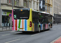 Am 03.02.2018 fuhr VV 2012 durch Luxemburg. Aufgenommen wurde ein Mercedes Benz Citaro der zweiten Generation.