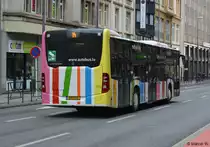 Am 03.02.2018 fuhr VV 2012 durch Luxemburg. Aufgenommen wurde ein Mercedes Benz Citaro der zweiten Generation.