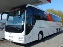 MAN Lion's Coach von Sudenburger Reise-Spatz aus Deutschland in Binz am 29.04.2016