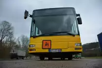 BIT-ET 463 steht am 03.02.2018 auf einen Parkplatz in Prüm. Aufgenommen wurde ein MAN Niederflurbus der zweiten Generation.