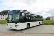 BRH ViaBus Scania Citywide am 15.06.19 in Erlensee auf dem ehemaligen Fliegerhorst der US Army. Dort stehen viele Busse von RackTours und BRHVias Bus. Ich durfte durch Nachfrage eines Mitarbeiters Fotos machen