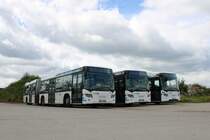 BRH ViaBus Scania Citywide am 15.06.19 in Erlensee auf dem ehemaligen Fliegerhorst der US Army. Dort stehen viele Busse von RackTours und BRHVias Bus. Ich durfte durch Nachfrage eines Mitarbeiters Fotos machen