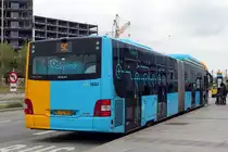 RARITÄT: MAN Lion's City GL CNG  DOT movia Arriva  mit Frontverkleidung  vom Neoplan Centroliner Evolution, Kopenhagen Juni 2019