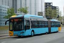 RARITÄT: MAN Lion's City GL CNG  DOT movia Arriva  mit Frontverkleidung  vom Neoplan Centroliner Evolution, Kopenhagen Juni 2019