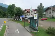 Haltestelle Arnbach Abzw. Weitlanbrunn. Aufgenommen 10.6.2019.