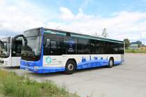 Racktours MAN Lions für die Kreisverkehrsgesellschaft Kreis Offenbach am 15.06.19 in Erlensee auf dem ehemaligen Fliegerhorst der US Army. Dort stehen viele Busse von RackTours und BRHVias Bus. Ich durfte durch Nachfrage eines Mitarbeiters Fotos machen