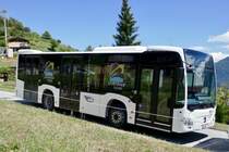 MB C2 K 'VS 38023' der LLB der am 16.6.19 in Erschmatt parkiert ist.