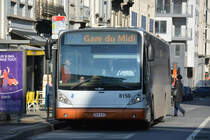 Am 05.02.2018 wurde dieser VanHool A300 mit dem Kennzeichen XBX-022 in Brüssel gesehen.