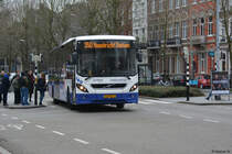 95-BHT-7 fährt am 06.02.2018 auf der Linie 350. Aufgenommen wurde ein Volvo 8900 / Maastricht.