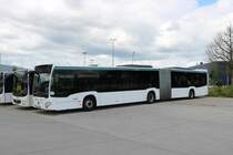 Racktours Mercedes Benz Citaro 2 G am 15.06.19 in Erlensee auf dem ehemaligen Fliegerhorst der US Army. Dort stehen viele Busse von RackTours und BRHVias Bus. Ich durfte durch Nachfrage eines Mitarbeiters Fotos machen