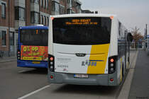 1-FVG-757 (VDL Citea) steht am 06.02.2018 vor dem Bahnhof in Maastricht.