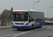 92-BHT-7 fährt am 06.02.2018 auf der Linie 6 durch Maastricht. Aufgenommen wurde ein Volvo 8900.