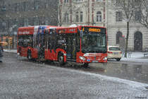 AC-HS 1136 fuhr am 06.02.2018 auf der Linie 4 durch Aachen. Aufgenommen wurde ein Mercedes Benz Citaro Low Entry der zweiten Generation.