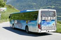 LLB Setra 415 UL 'VS 38004' am 16.6.19 unterwegs nach Leuk.