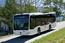 MB C2 K 'VS 38023' der LLB am 16.6.19 nach der Abfahrt in Erschmatt.