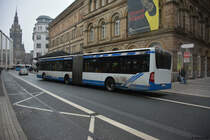Am 10.02.2018 wurde W-SW 1763 in der Innenstadt von Wuppertal gesichtet. Aufgenommen wurde ein Mercedes Benz Citaro G Facelift.