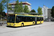Stroh Bus Mercedes Benz Citaro 2 G am 28.06.19 in Hanau Freiheitsplatz