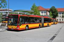 HSB Mercedes Benz Citaro 1 Facelift G Wagen 94 am 28.06.19 in Hanau Freiheitsplatz 