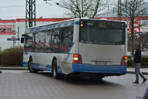 Am 10.02.2018 fuhr W-SW 3608 auf der Linie 608 durch Wuppertal. Aufgenommen wurde ein MAN Lion's City.