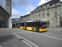 Postauto/PU PAUT SG 284 108 (MAN A20 Lion's City Ü) am 23.6.2019 beim Bhf. St.Gallen