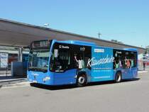 Emmendingen - 5. July 2019 : Citaro K C2 nammens Boehle am ZOB.