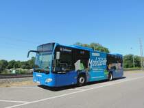Emmendingen - 5. July 2019 : Citaro K C2 nammens Schlosser am ZOB.