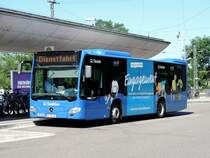 Emmendingen - 5. July 2019 : Citaro K C2 nammens Straub am ZOB.