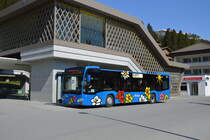 Ortsbus am Bahnhof in Arosa 5.6.2019