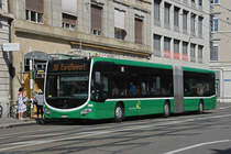 Mercedes Citaro 7048, auf der Linie 50, fährt zur Haltestelle Brausebad. Die Aufnahme stammt vom 02.07.2019.