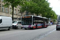 HHA 7922 (HH-SP 2922) am 8.7.2019, Hamburg, Mönckebergstr., EvoBus, MB O 530 G „Facelift“, EZ 03.2009)