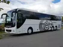 MAN Lion's Coach von Ludwig Metz GmbH aus Deutschland im Gewerbegebiet Sassnitz am 17.05.2016