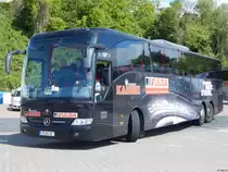 Mercedes Tourismo von Kaiser aus Deutschland im Stadthafen Sassnitz am 18.05.2016