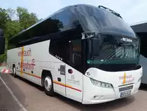 Neoplan Citylner von Weihrauch-Uhlendorff aus Deutschland im Stadthafen Sassnitz am 20.05.2016