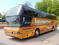 Neoplan Cityliner von Baumgartner aus Deutschland im Stadthafen Sassnitz am 19.05.2016