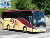 Setra 511 HD von Reisebüro Hock aus Deutschland im Stadthafen Sassnitz am 27.05.2016