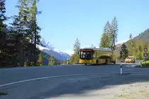 Postbus mit Hänger im Safiental 3.6.18