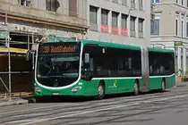 Mercedes Citaro 7018, auf der Linie 30, fährt zur Haltestelle Steinenschanze. Die Aufnahme stammt vom 02.07.2019.