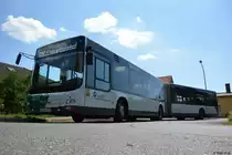 Am 24.07.2018 wurde P-AV 991 in Potsdam Alt Golm abgelichtet. Aufgenommen wurde ein MAN Lion's City G.