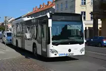 Am 26.07.2018 wurde P-AC 128 in Potsdam, nähe Dortustraße gesichtet. Aufgenommen wurde ein Mercedes Benz Citaro Ü LE der zweiten Generation.