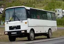 MAN Expeditionsbus am 14.06.19 in Seydisfjördur