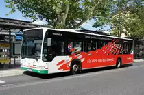 Stadtbus Aschaffenburg / Verkehrsgemeinschaft am Bayerischen Untermain (VAB): Mercedes-Benz Citaro der Stadtwerke Aschaffenburg Verkehrs-GmbH (STWAB), aufgenommen im Juni 2019 am Hauptbahnhof in Aschaffenburg.