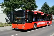 Bus Bingen am Rhein: MAN Lion's City Ü vom Omnibusverkehr Rhein-Nahe GmbH / ORN, aufgenommen im Juni 2019 im Stadtgebiet von Bingen am Rhein. 