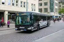 Hochbahn Hamburg Mercedes Benz Citaro 1 Facelift Wagen 6017 am 15.07.19 in Hamburg Rathaus