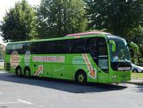 MAN Lion's Coach von FlixBus/Karsten Brust aus Deutschland in Stralsund. 2016