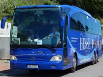 Mercedes Travego von Pülm aus Deutschland im Stadthafen Sassnitz am 18.06.2016