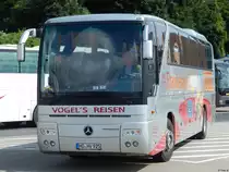 Mercedes Tourismo von Vogel aus Deutschland im Stadthafen Sassnitz am 19.07.2016