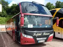 Neoplan Cityliner von Kofahl Reisen aus Deutschland im Stadthafen Sassnitz am 18.07.2016