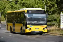 B-V 2431 fuhr am 05.08.2018 auf der Linie 118. Aufgenommen wurde ein VDL Citea / Berlin Wannsee.